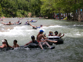 Fun rapids on the Guadalupe River equals awesome tubing! RiverSportsTubes.com 830-964-2450