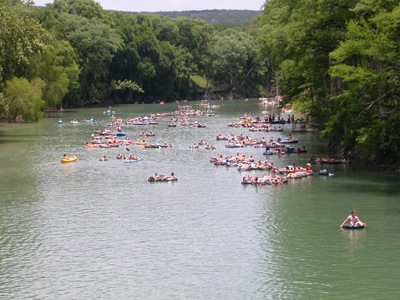 Comal River Flow Chart